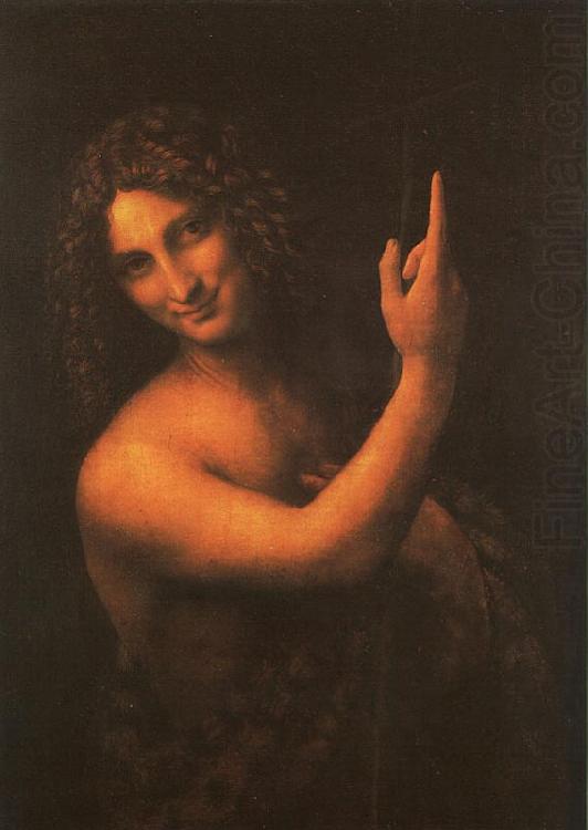 Saint John the Baptist,  Leonardo  Da Vinci